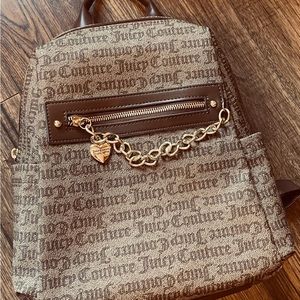 Beautiful Brown Print Juicy Couture Back Pack
